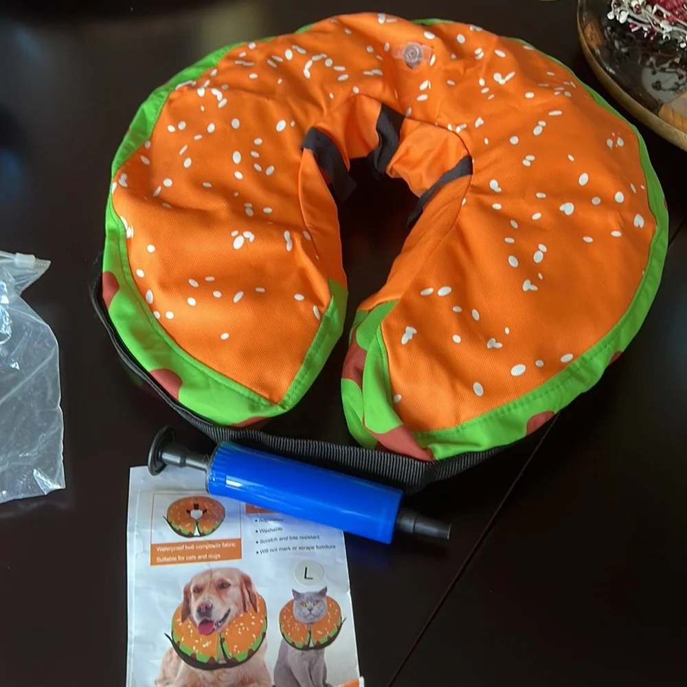 Dog recovery cone size L